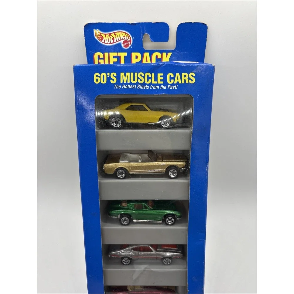 Vintage 1995 Hot Wheels - 60's Muscle Cars 5 Car Gift Pack #13503